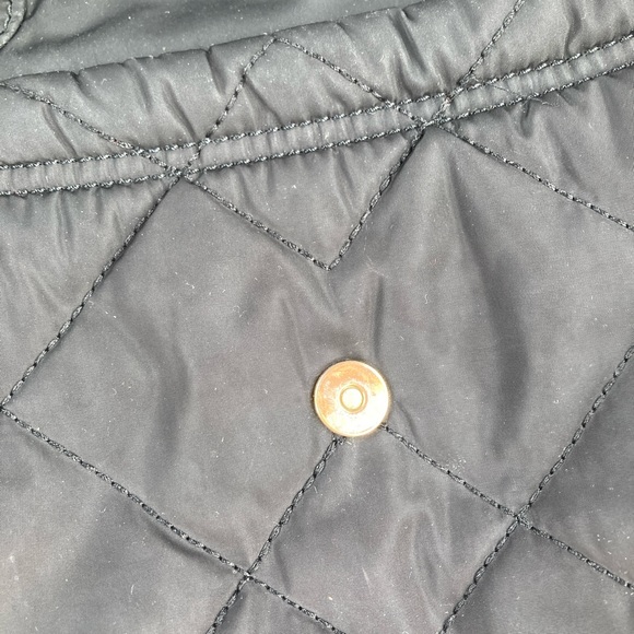 Marc Jacobs Black & Gold  Nylon Quilted Natasha Crossbody Bag - Picture 12 of 14